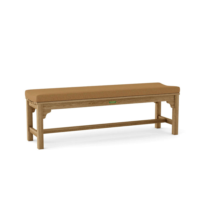 Anderson Teak Bench Teak Anderson Teak Hampton 63″ Backless Outdoor Wood Bench