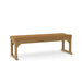 Anderson Teak Bench Teak Anderson Teak  Mason 3-Seater Backless Outdoor Wood Bench