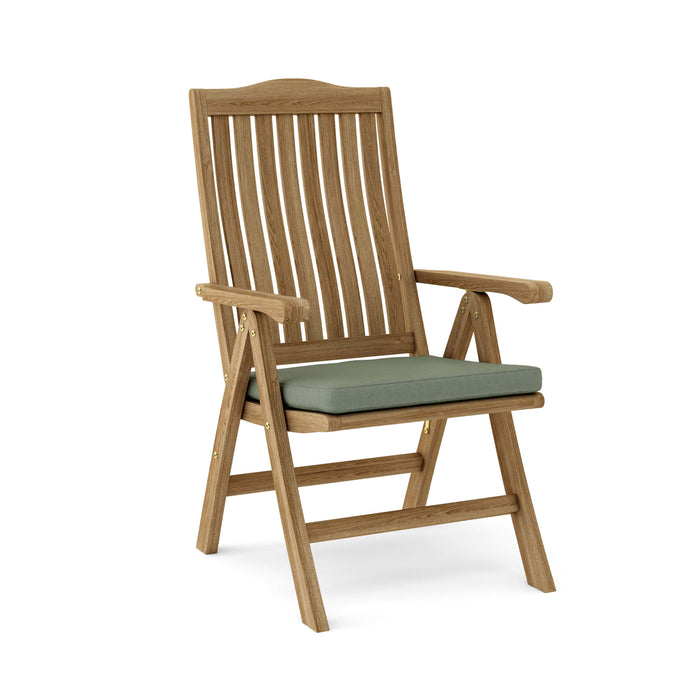 Anderson Teak Chair Anderson Teak Katana 5-Position Reclining Folding Armchair