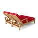 Anderson Teak Chaise Lounge Anderson Teak Brianna Honey Golden Brown Double Sun Lounger