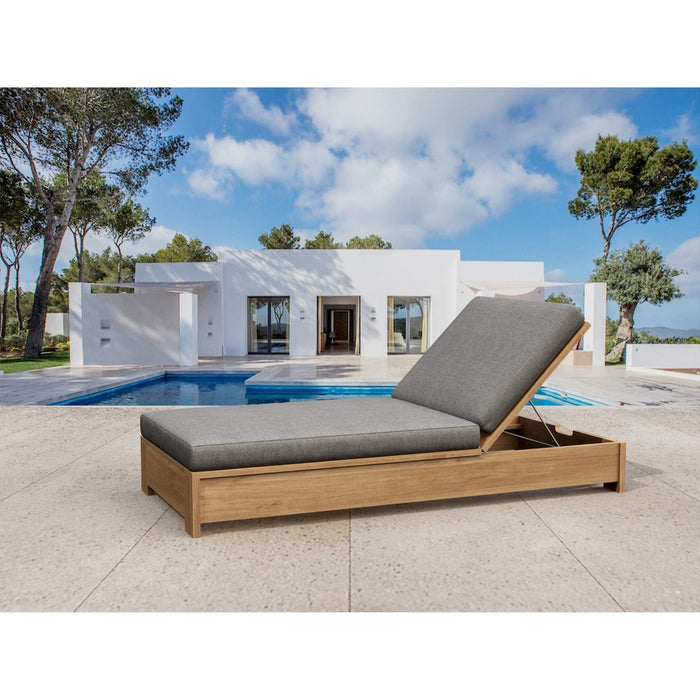 Anderson Teak Chaise Lounge Anderson Teak Madera Honey Golden Brown Sun Lounger