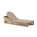 Anderson Teak Chaise Lounge Ash Anderson Teak Catania Honey Golden Brown Chaise Lounger