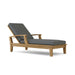 Anderson Teak Chaise Lounge Charcoal Anderson Teak Brianna Honey Golden Brown Sun Lounger