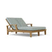 Anderson Teak Chaise Lounge Mist Anderson Teak Brianna Honey Golden Brown Double Sun Lounger