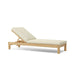 Anderson Teak Chaise Lounge Natural Anderson Teak South Bay Sun Lounger