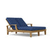 Anderson Teak Chaise Lounge Navy Anderson Teak Brianna Honey Golden Brown Double Sun Lounger