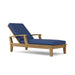 Anderson Teak Chaise Lounge Navy Anderson Teak Brianna Honey Golden Brown Sun Lounger