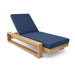 Anderson Teak Chaise Lounge Navy Anderson Teak Capistrano Honey Golden Brown Sun Lounger