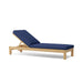 Anderson Teak Chaise Lounge Navy Anderson Teak South Bay Sun Lounger