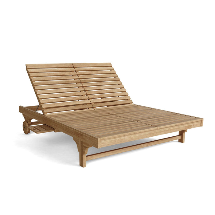 Anderson Teak Chaise Lounge None Anderson Teak Bel-Air Double Sun Lounger