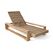 Anderson Teak Chaise Lounge None Anderson Teak Capistrano Honey Golden Brown Sun Lounger