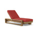 Anderson Teak Chaise Lounge Pomegranate Anderson Teak Capistrano Honey Golden Brown Sun Lounger