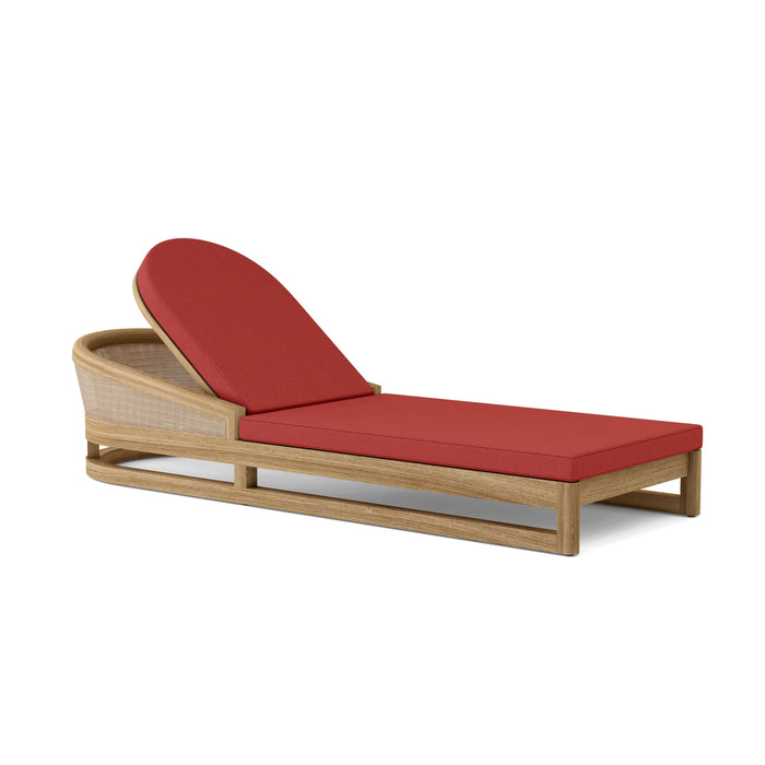 Anderson Teak Chaise Lounge Pomegranate Anderson Teak Catania Honey Golden Brown Chaise Lounger