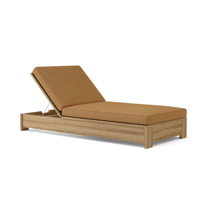 Anderson Teak Chaise Lounge Teak Anderson Teak Madera Honey Golden Brown Sun Lounger