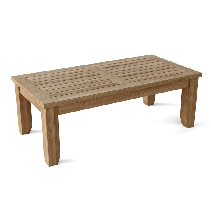 Anderson Teak Coffee Table Anderson Teak Cordoba Rectangular Outdoor Wood Coffee Table