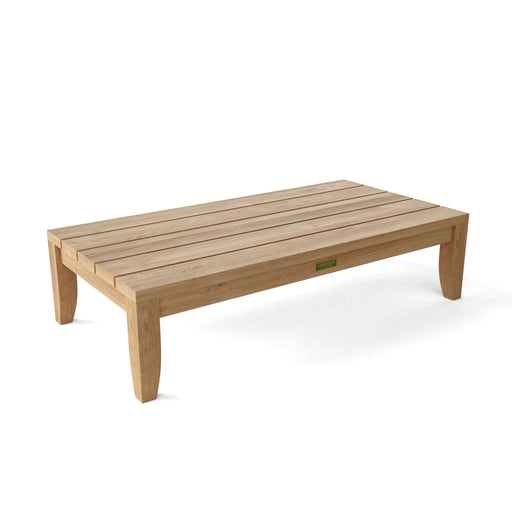 Anderson Teak Coffee Table Anderson Teak Coronado Rectangular Outdoor Wood Coffee Table