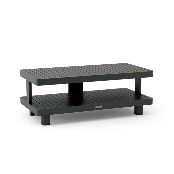 Anderson Teak Coffee Table Anderson Teak Granada Aluminum Rectangular Coffee Table