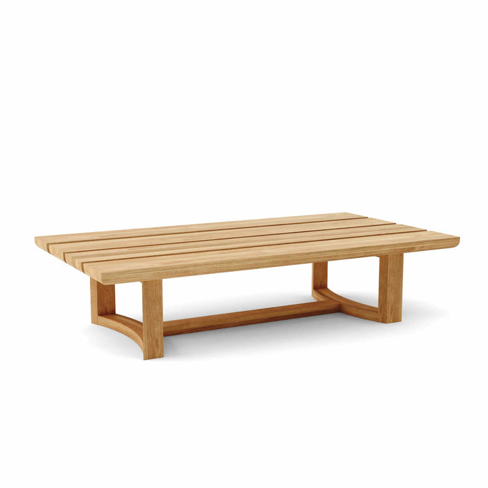 Anderson Teak Coffee Table Anderson Teak Junus Rectangular Outdoor Wood Coffee Table