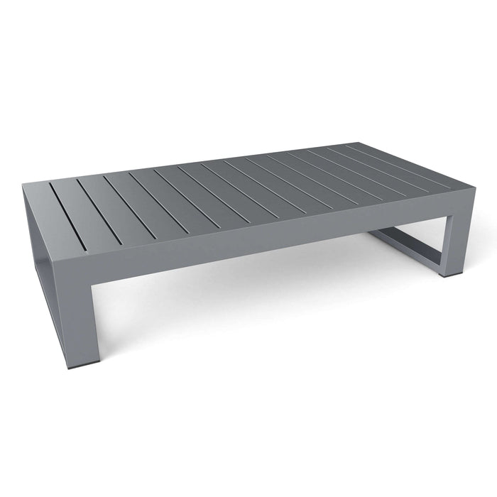 Anderson Teak Coffee Table Anderson Teak Lucca Rectangular Aluminum Coffee Table