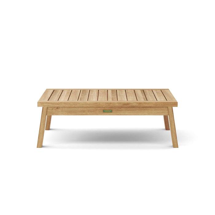 Anderson Teak Coffee Table Anderson Teak Palermo Outdoor Wood Rectangular Coffee Table