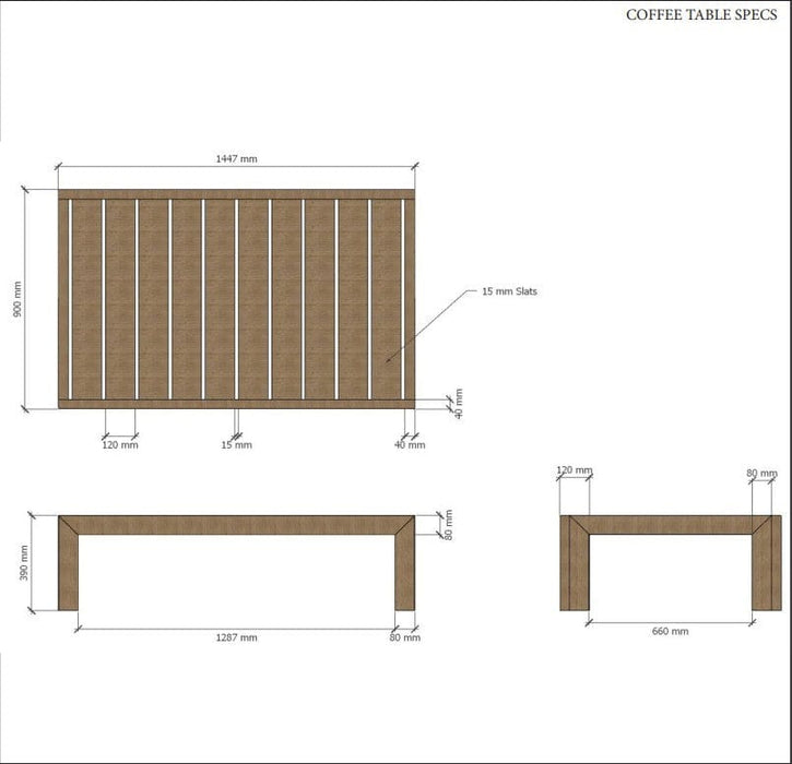 Anderson Teak Coffee Table Anderson Teak Smyrna Rectangular Outdoor Wood Coffee Table