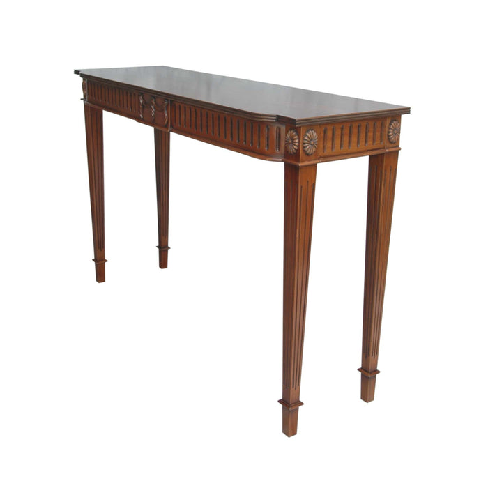 Anderson Teak Console Table Anderson Teak Adam Classic Traditional Wood Serving Table