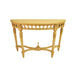 Anderson Teak Console Table Anderson Teak Neoclassical Demilune Mahogany Console Table