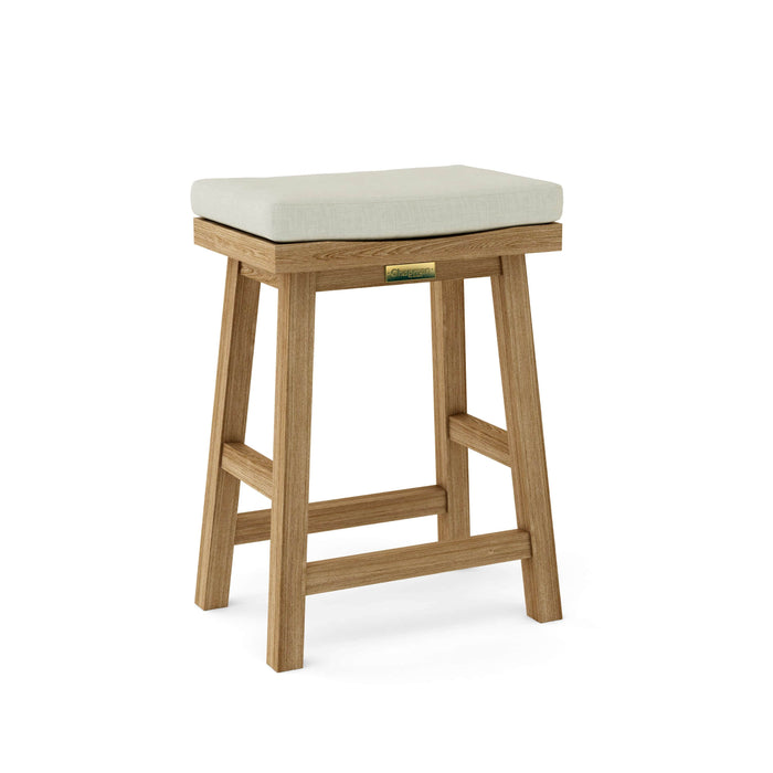 Anderson Teak Counter Stool Anderson Teak Alpine Outdoor Wood Rectangular Counter Stool