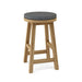 Anderson Teak Counter Stool Charcoal Anderson Teak Alpine Outdoor Wood Round Counter Stool