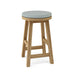 Anderson Teak Counter Stool Mist Anderson Teak Alpine Outdoor Wood Round Counter Stool