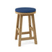 Anderson Teak Counter Stool Navy Anderson Teak Alpine Outdoor Wood Round Counter Stool