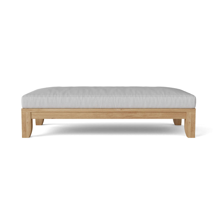 Anderson Teak Daybed Anderson Teak Luxe 60″ Outdoor Wood Daybed