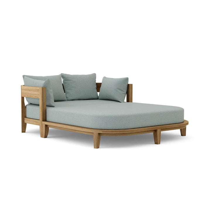 Anderson Teak Daybed Mist Anderson Teak Coronado Outdoor Wood Daybed