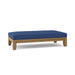 Anderson Teak Daybed Navy Anderson Teak Luxe 60″ Outdoor Wood Daybed