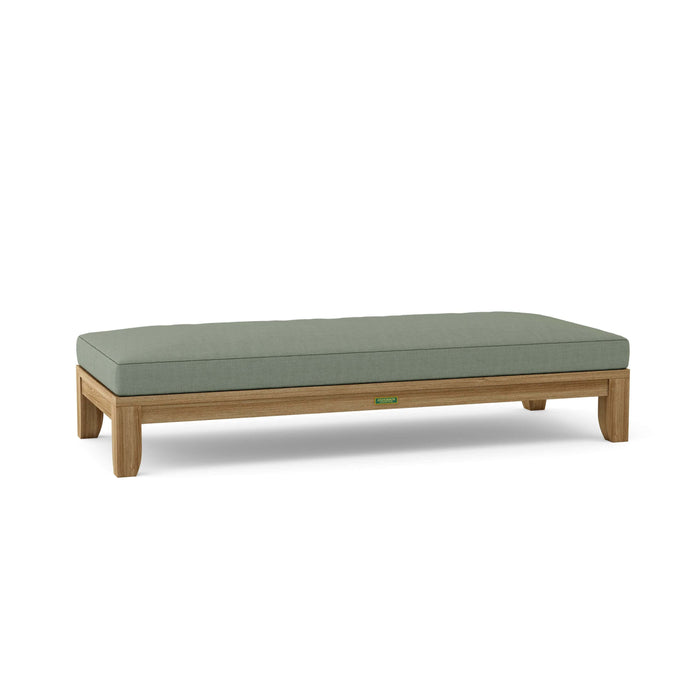 Anderson Teak Daybed Sage Anderson Teak Riviera 72″ Outdoor Wood Daybed