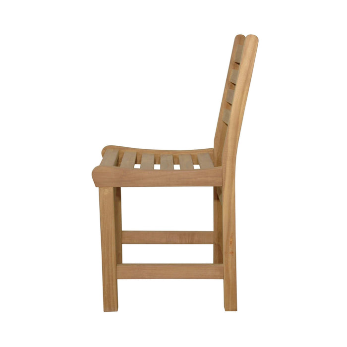 Anderson Teak Dining Chair Anderson Teak Windham Outdoor Wood Dining Chair