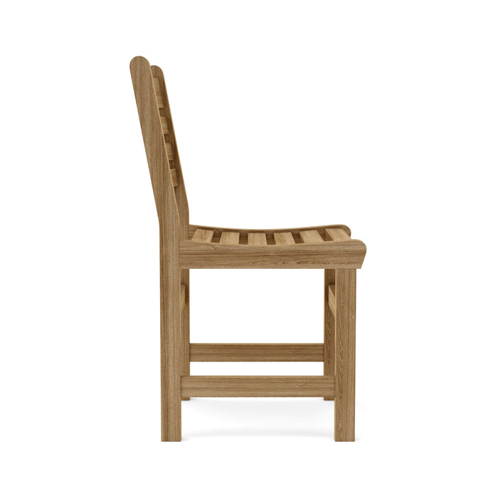 Anderson Teak Dining Chair Anderson Teak Windham Outdoor Wood Dining Chair