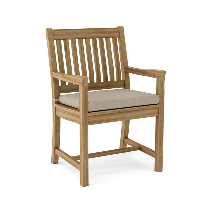 Anderson Teak Dining Chair Ash Anderson Teak Honey Golden Brown Rialto Dining Armchair