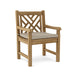 Anderson Teak Dining Chair Ash Anderson Teak Honey Golden Brown Vilano Dining Armchair