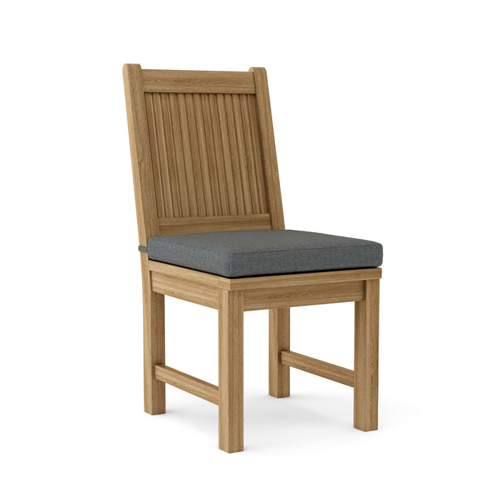 Anderson Teak Dining Chair Charcoal Anderson Teak Chester Outdoor Wood Dining Chair