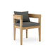 Anderson Teak Dining Chair Charcoal Anderson Teak Coronado Outdoor Wood Dining Chair