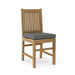 Anderson Teak Dining Chair Charcoal Anderson Teak Saratoga Outdoor Wood Dining Chair