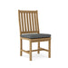 Anderson Teak Dining Chair Charcoal Anderson Teak Wilshire Outdoor Wood Dining Chair