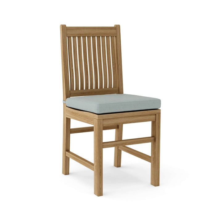 Anderson Teak Dining Chair Mist Anderson Teak Saratoga Outdoor Wood Dining Chair