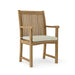 Anderson Teak Dining Chair Natural Anderson Teak Chicago Dining Outdoor Wood Armchair