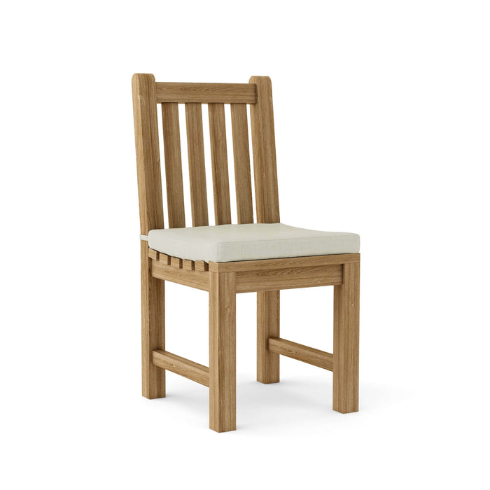 Anderson Teak Dining Chair Natural Anderson Teak Honey Golden Brown Classic Dining Chair