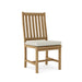 Anderson Teak Dining Chair Natural Anderson Teak Wilshire Outdoor Wood Dining Chair