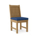 Anderson Teak Dining Chair Navy Anderson Teak Chester Outdoor Wood Dining Chair