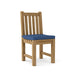 Anderson Teak Dining Chair Navy Anderson Teak Honey Golden Brown Classic Dining Chair