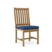 Anderson Teak Dining Chair Navy Anderson Teak Wilshire Outdoor Wood Dining Chair